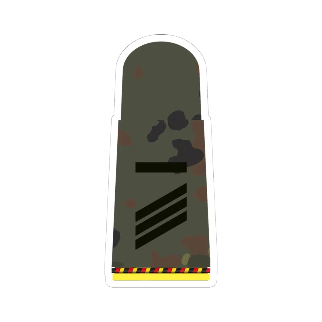 HA 5S5 14 Hauptgefreiter RUA Fm L (Military Rank) STICKER Vinyl Kiss-Cut Decal 4 Inch White - The Sticker Space