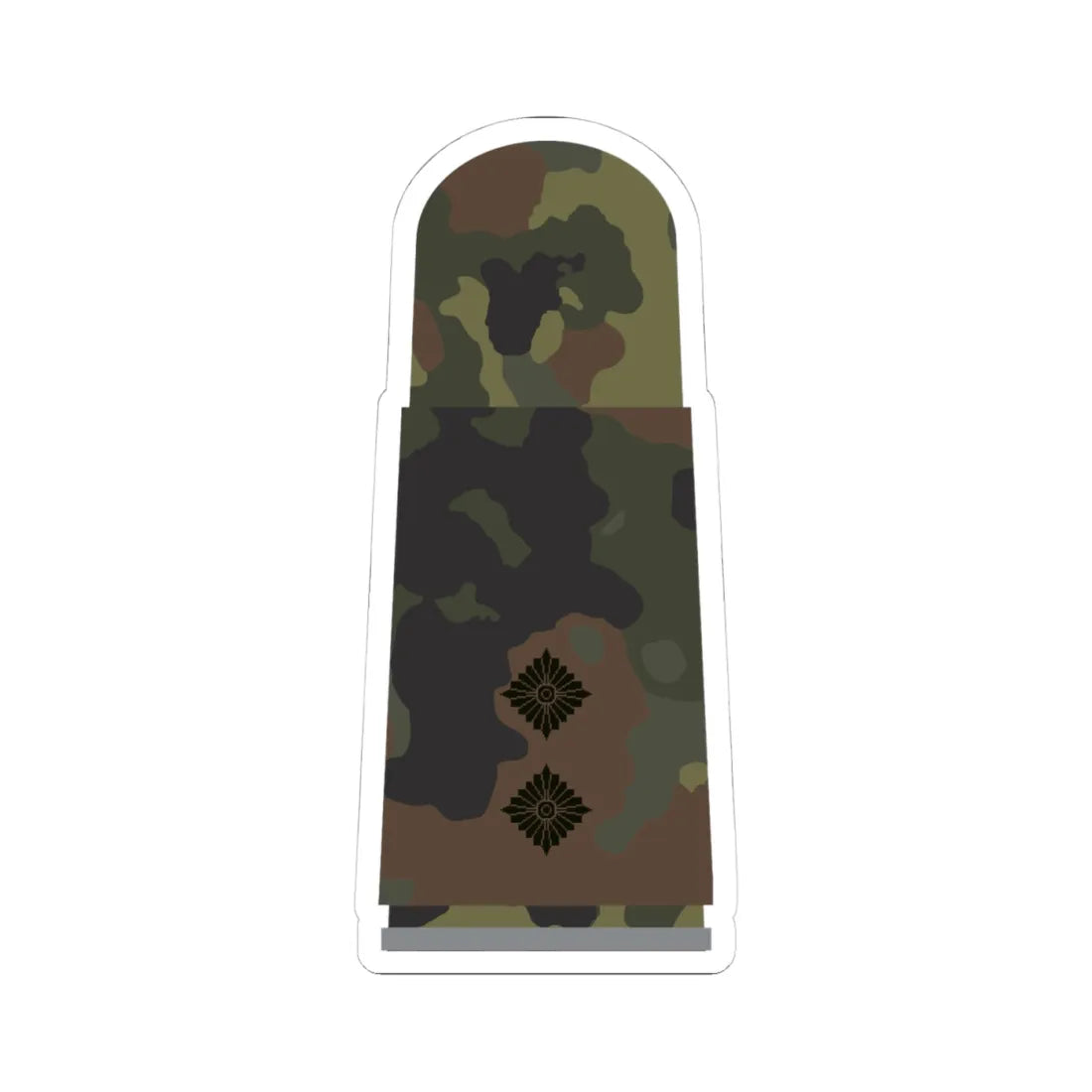 HA 5S5 42 Oberleutnant HFlg (Germany) (Military Rank) STICKER Vinyl Kiss-Cut Decal 4 Inch White - The Sticker Space