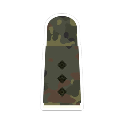 HA 5S5 43 Hauptmann MilMus (Germany) (Military Rank) STICKER Vinyl Kiss-Cut Decal 3 Inch White - The Sticker Space