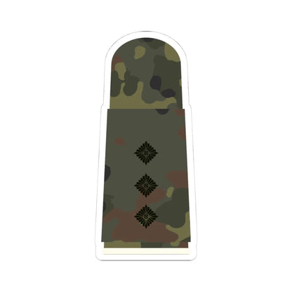 HA 5S5 43 Hauptmann MilMus (Germany) (Military Rank) STICKER Vinyl Kiss-Cut Decal 4 Inch White - The Sticker Space