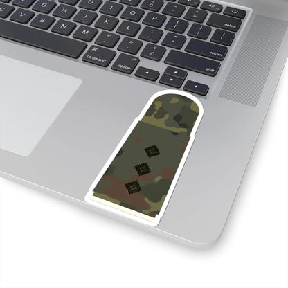 HA 5S5 43 Hauptmann MilMus (Germany) (Military Rank) STICKER Vinyl Kiss-Cut Decal - The Sticker Space