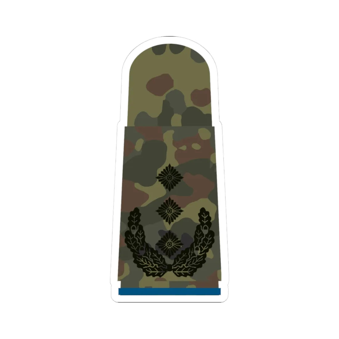 HA 5S5 53 Oberst HLog (Germany) (Military Rank) STICKER Vinyl Kiss-Cut Decal 3 Inch White - The Sticker Space