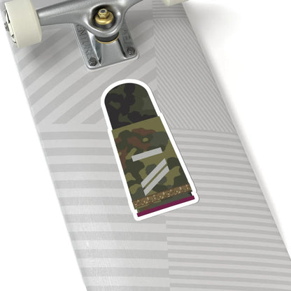 HA 5W5 13 Obergefreiter UA mbL ABCAbw L (Germany) (Military Rank) STICKER Vinyl Kiss-Cut Decal - The Sticker Space