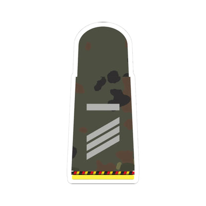 HA 5W5 14 Hauptgefreiter RUA Fm L (Germany) (Military Rank) STICKER Vinyl Kiss-Cut Decal 3 Inch White - The Sticker Space