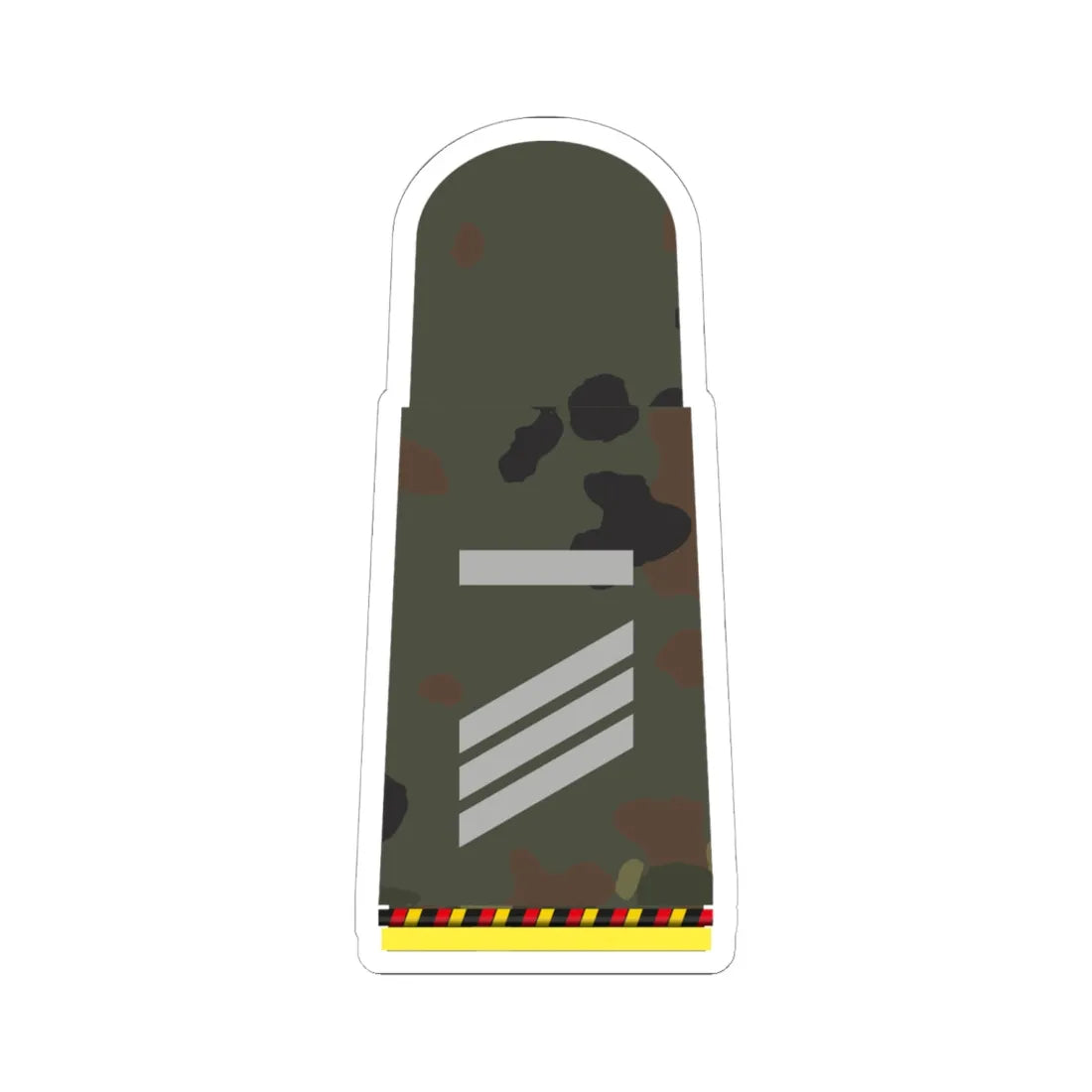 HA 5W5 14 Hauptgefreiter RUA Fm L (Military Rank) STICKER Vinyl Kiss-Cut Decal 6 Inch White - The Sticker Space