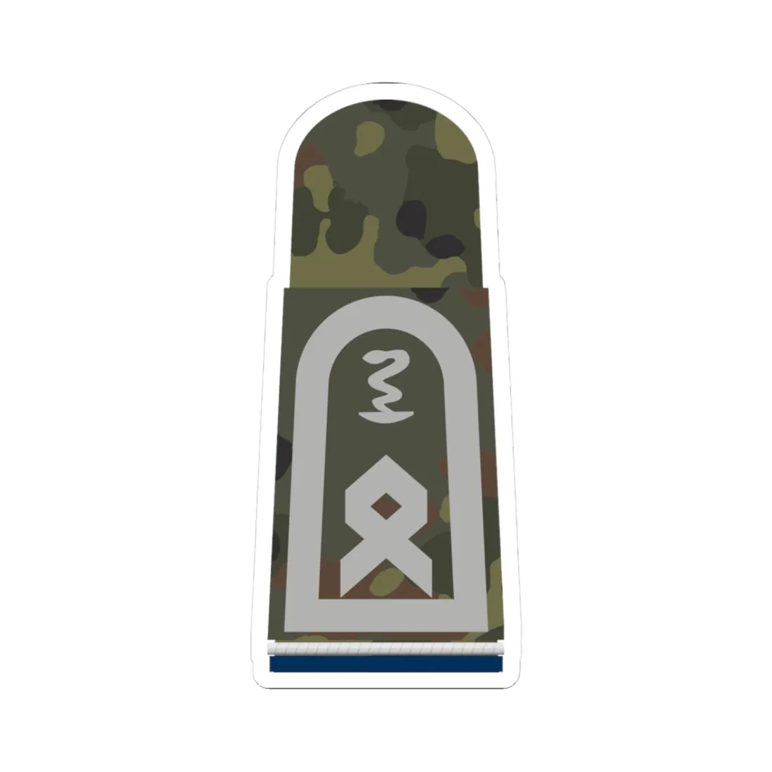 HA 5W5 33a Oberfähnrich SanOA San PHx L (Military Rank) STICKER Vinyl Kiss-Cut Decal 3 Inch White - The Sticker Space