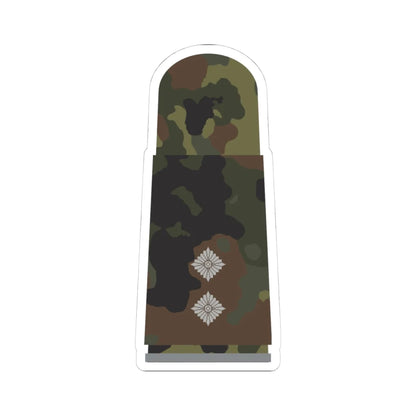 HA 5W5 42 Oberleutnant HFlg (Germany) (Military Rank) STICKER Vinyl Kiss-Cut Decal 4 Inch White - The Sticker Space
