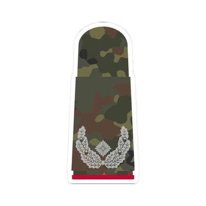 HA 5W5 51 Major i.G. (Germany) (Military Rank) STICKER Vinyl Kiss-Cut Decal 3 Inch White - The Sticker Space