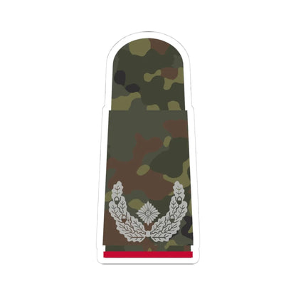 HA 5W5 51 Major i.G. (Germany) (Military Rank) STICKER Vinyl Kiss-Cut Decal 4 Inch White - The Sticker Space