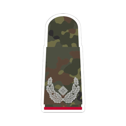 HA 5W5 51 Major i.G. (Germany) (Military Rank) STICKER Vinyl Kiss-Cut Decal 6 Inch White - The Sticker Space