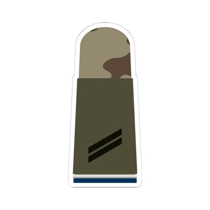 HA OS3 13 Obergefreiter OA L (Germany) (Military Rank) STICKER Vinyl Kiss-Cut Decal 6 Inch White - The Sticker Space