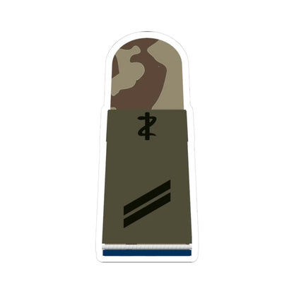 HA OS3 13c Obergefreiter SanOA ZM L (Germany) (Military Rank) STICKER Vinyl Kiss-Cut Decal 3 Inch White - The Sticker Space