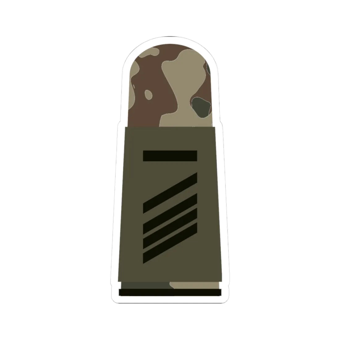 HA OS3 15 Stabsgefreiter UA Pi L (Germany) (Military Rank) STICKER Vinyl Kiss-Cut Decal 3 Inch White - The Sticker Space