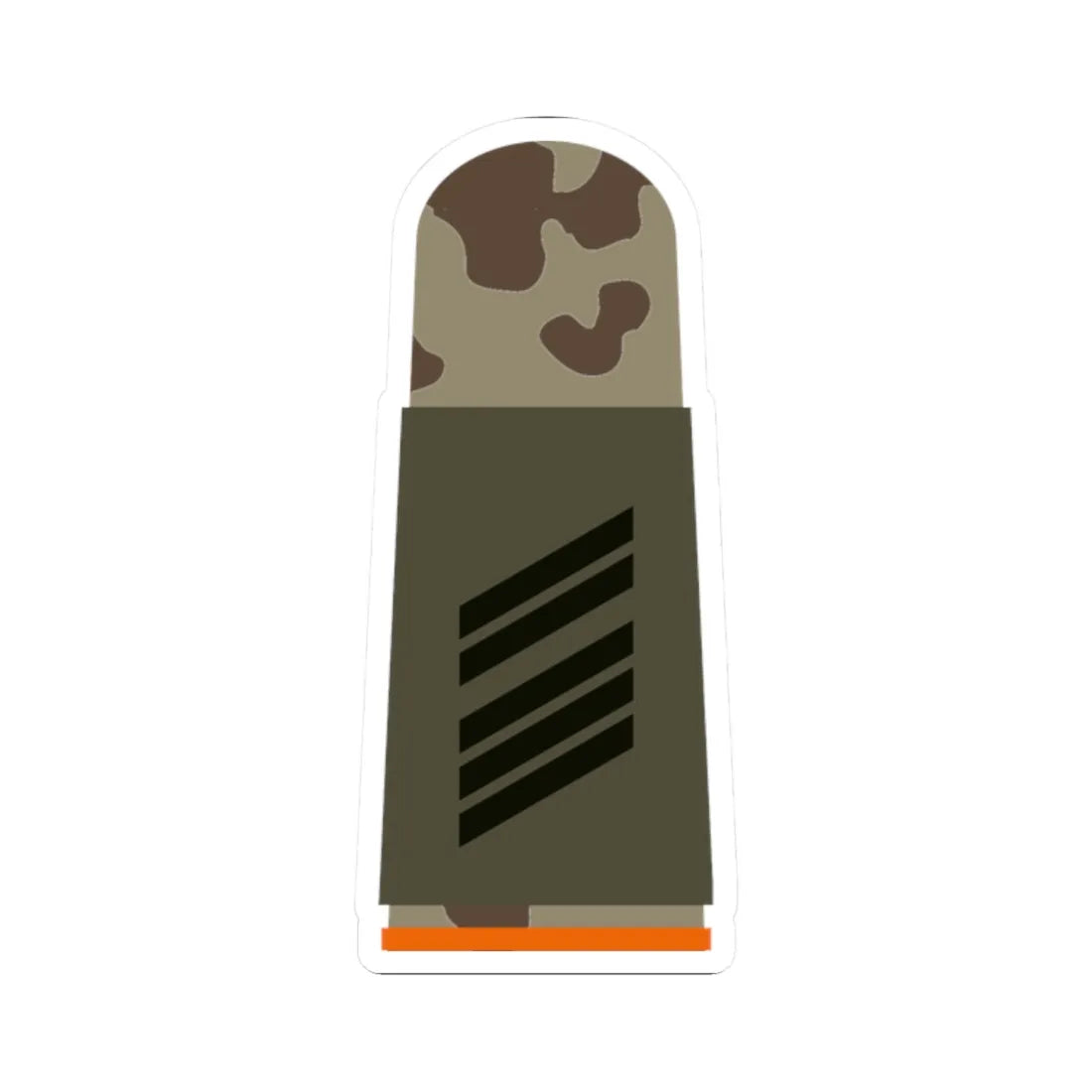 HA OS3 16 Oberstabsgefreiter Fj L (Germany) (Military Rank) STICKER Vinyl Kiss-Cut Decal 2 Inch White - The Sticker Space