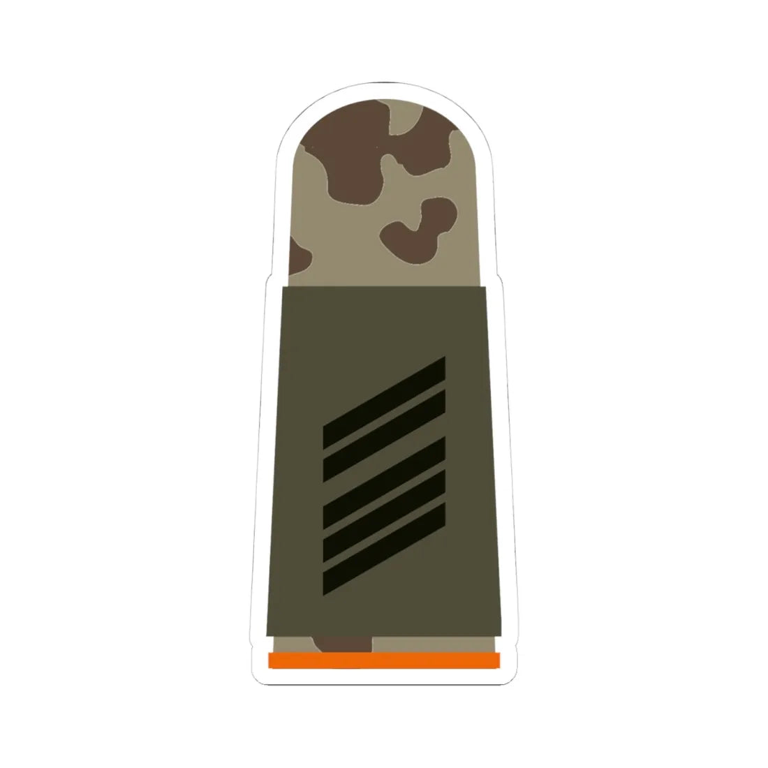 HA OS3 16 Oberstabsgefreiter Fj L (Germany) (Military Rank) STICKER Vinyl Kiss-Cut Decal 4 Inch White - The Sticker Space