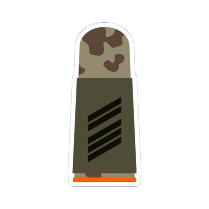 HA OS3 16 Oberstabsgefreiter Fj L (Germany) (Military Rank) STICKER Vinyl Kiss-Cut Decal 6 Inch White - The Sticker Space