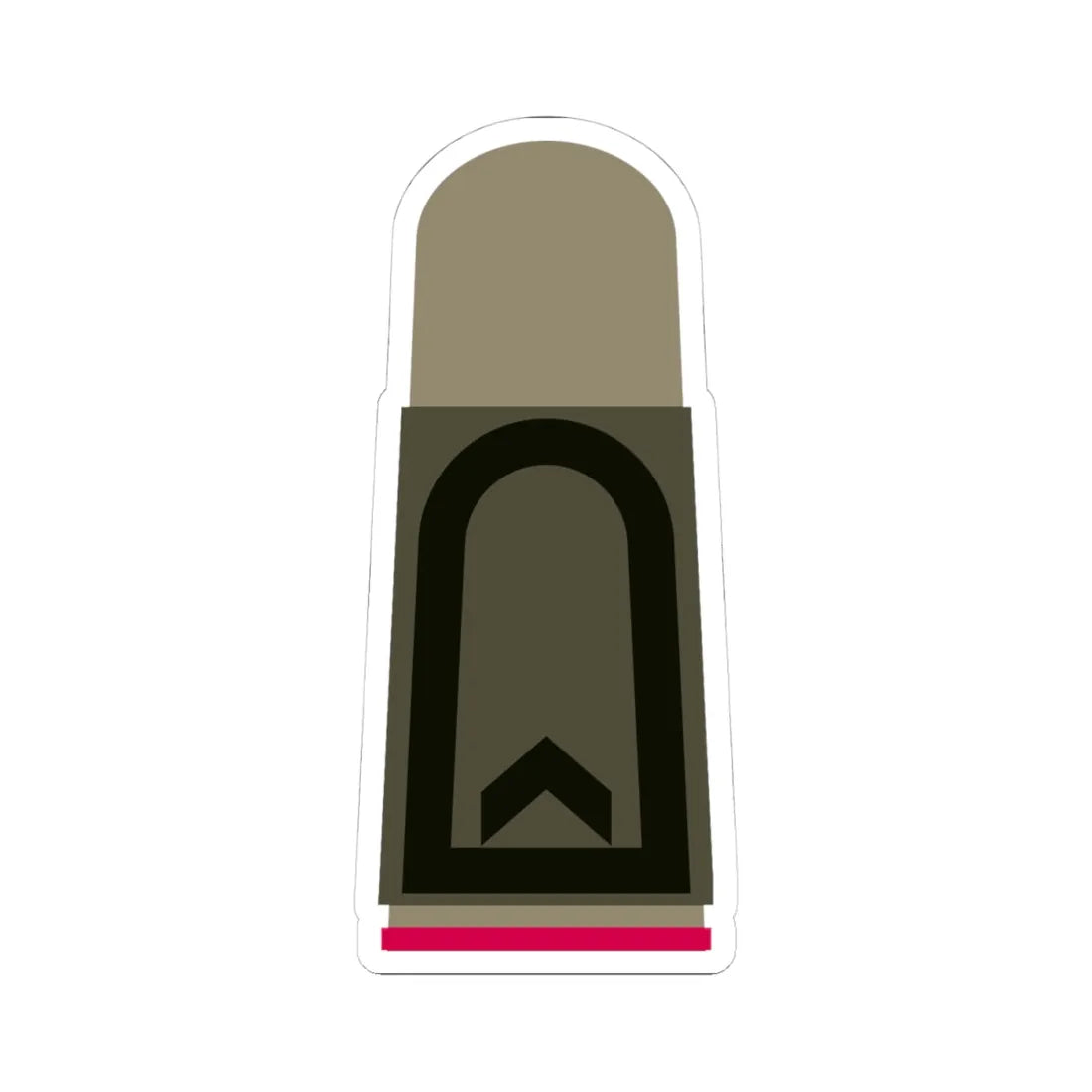 HA OS3 31 Feldwebel Pz (Germany) (Military Rank) STICKER Vinyl Kiss-Cut Decal 4 Inch White - The Sticker Space
