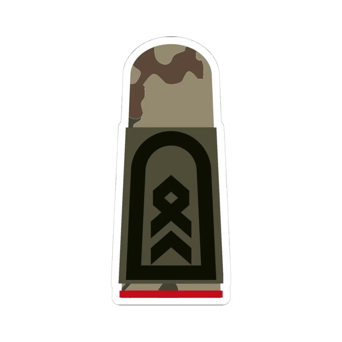 HA OS3 34 Stabsfeldwebel HFla (Germany) (Military Rank) STICKER Vinyl Kiss-Cut Decal 4 Inch White - The Sticker Space