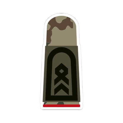 HA OS3 34 Stabsfeldwebel HFla (Germany) (Military Rank) STICKER Vinyl Kiss-Cut Decal 4 Inch White - The Sticker Space