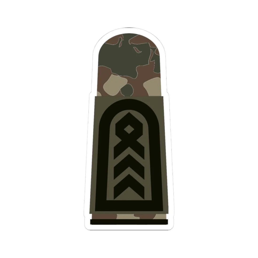 HA OS3 35 Oberstabsfeldwebel Pi (Germany) (Military Rank) STICKER Vinyl Kiss-Cut Decal 3 Inch White - The Sticker Space