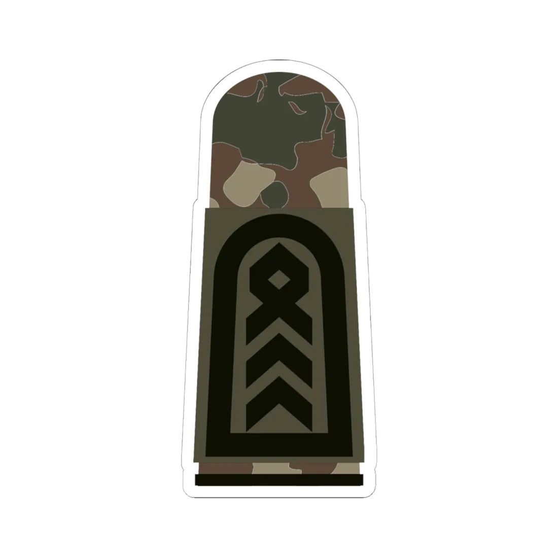 HA OS3 35 Oberstabsfeldwebel Pi (Germany) (Military Rank) STICKER Vinyl Kiss-Cut Decal 6 Inch White - The Sticker Space