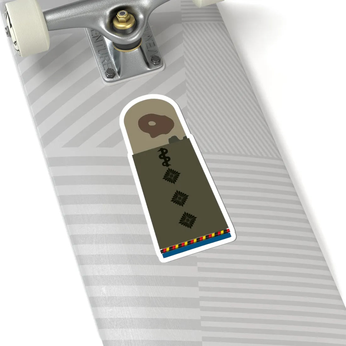 HA OS3 43b Stabsarzt d.R HLog HMx L (Germany) (Military Rank) STICKER Vinyl Kiss-Cut Decal - The Sticker Space
