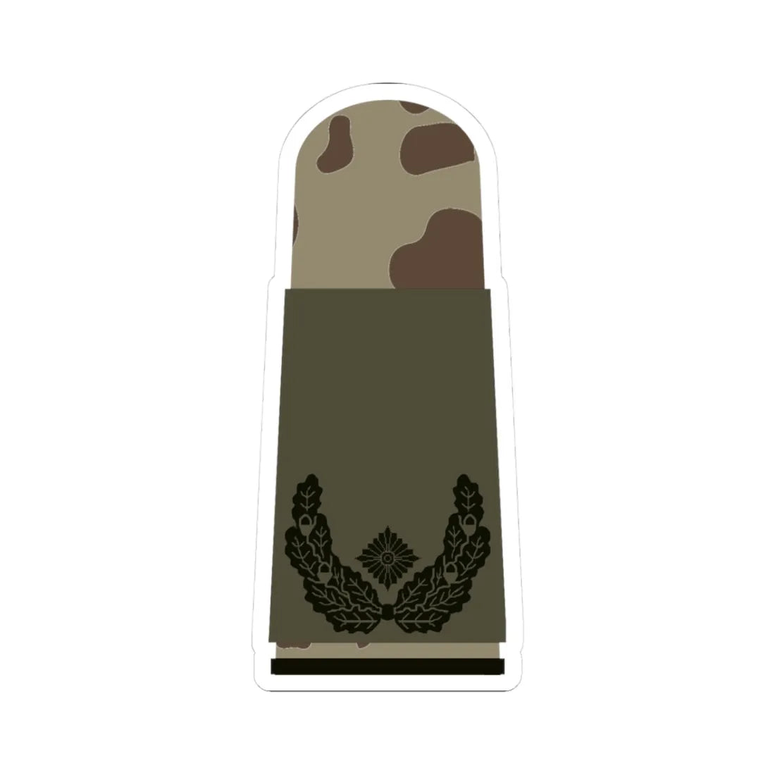 HA OS3 51 Major Pi (Germany) (Military Rank) STICKER Vinyl Kiss-Cut Decal 3 Inch White - The Sticker Space