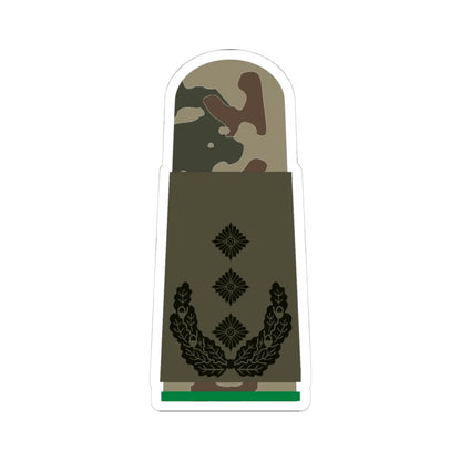 HA OS3 53 Oberst PzGren (Germany) (Military Rank) STICKER Vinyl Kiss-Cut Decal 4 Inch White - The Sticker Space