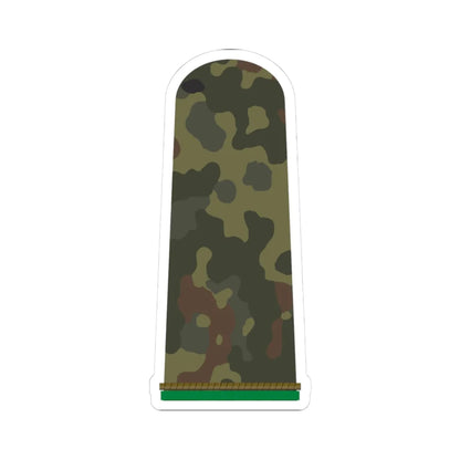 HA OS5 11 Panzergrenadier FA PzGren (Germany) (Military Rank) STICKER Vinyl Kiss-Cut Decal 3 Inch White - The Sticker Space