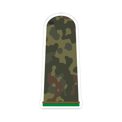 HA OS5 11 Panzergrenadier FA PzGren (Germany) (Military Rank) STICKER Vinyl Kiss-Cut Decal 6 Inch White - The Sticker Space