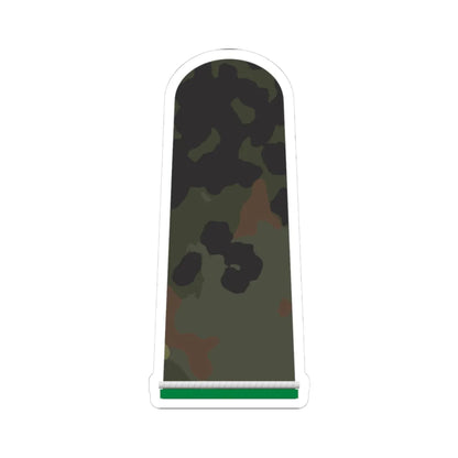 HA OS5 11 Panzergrenadier OA PzGren (Germany) (Military Rank) STICKER Vinyl Kiss-Cut Decal 3 Inch White - The Sticker Space