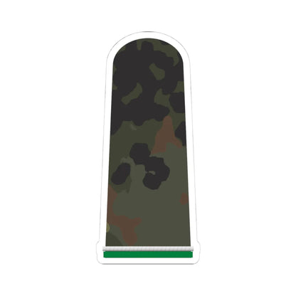 HA OS5 11 Panzergrenadier OA PzGren (Germany) (Military Rank) STICKER Vinyl Kiss-Cut Decal 4 Inch White - The Sticker Space
