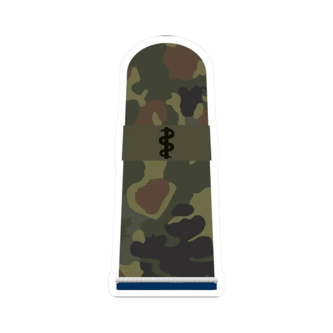HA OS5 11 Sanitätssoldat SanOA San HM L (Military Rank) STICKER Vinyl Kiss-Cut Decal 2 Inch White - The Sticker Space