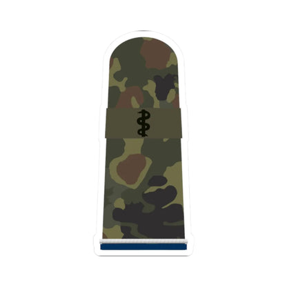 HA OS5 11 Sanitätssoldat SanOA San HM L (Military Rank) STICKER Vinyl Kiss-Cut Decal 2 Inch White - The Sticker Space