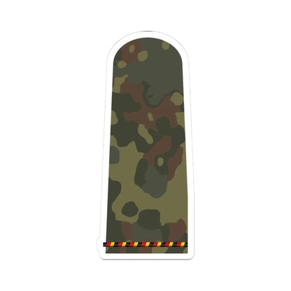 HA OS5 11 Soldat d.R. (Military Rank) STICKER Vinyl Kiss-Cut Decal 3 Inch White - The Sticker Space