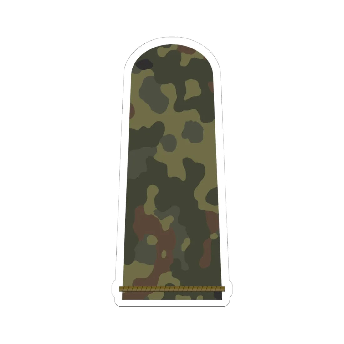 HA OS5 11 Soldat FA (Germany) (Military Rank) STICKER Vinyl Kiss-Cut Decal 4 Inch White - The Sticker Space
