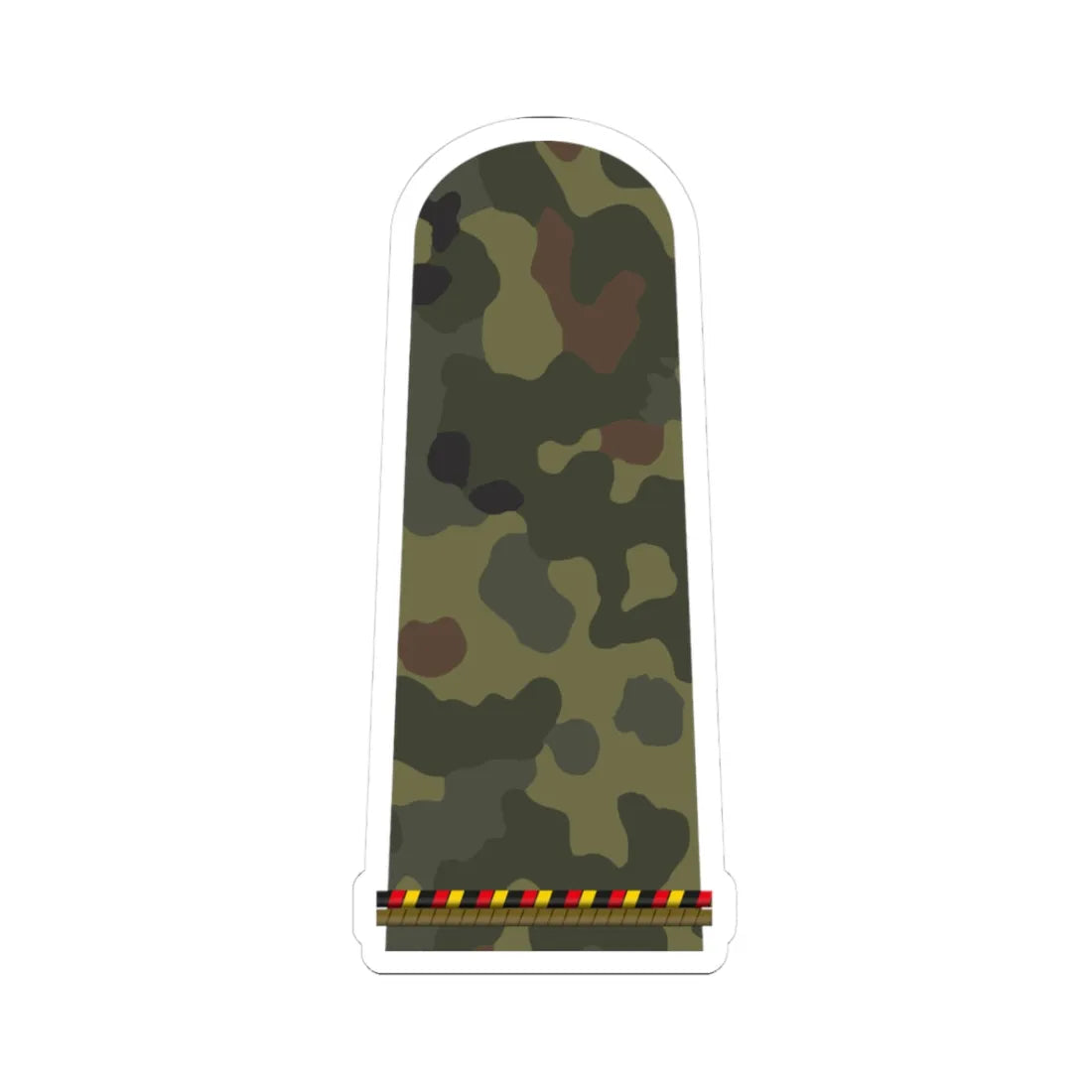 HA OS5 11 Soldat RFA (Military Rank) STICKER Vinyl Kiss-Cut Decal 3 Inch White - The Sticker Space