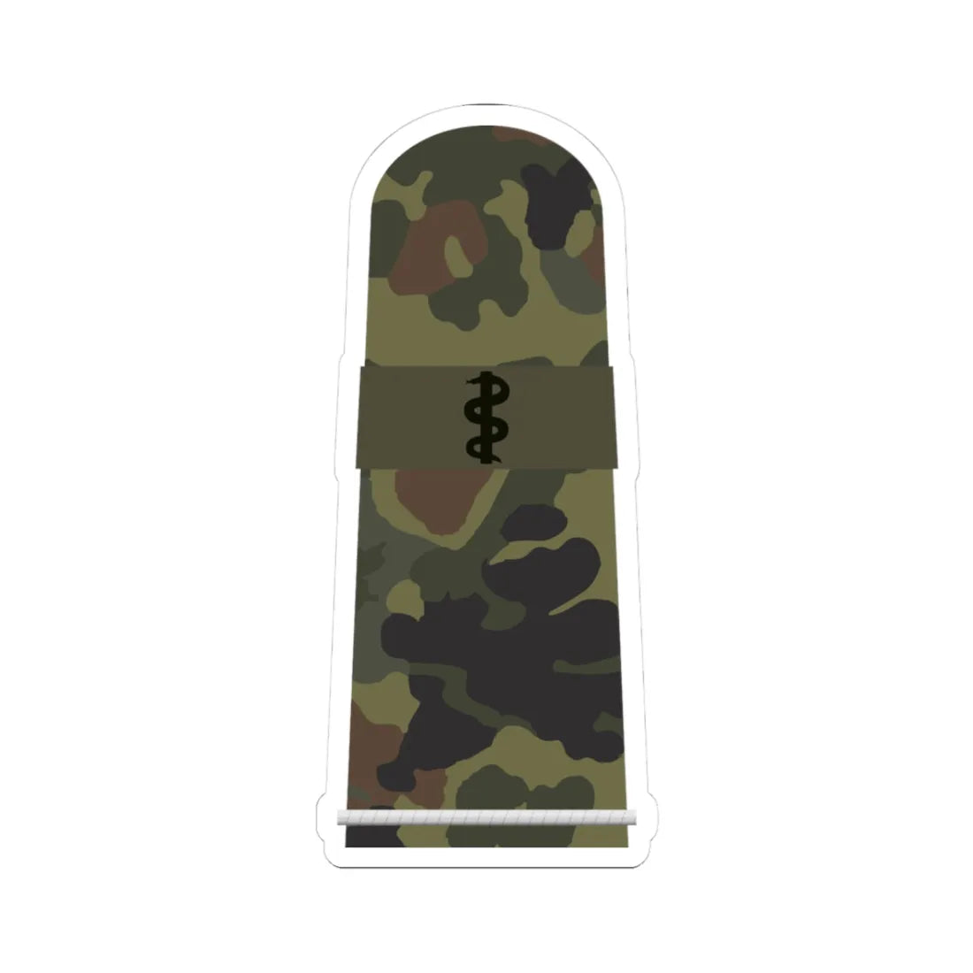 HA OS5 11 Soldat SanOA HM L (Military Rank) STICKER Vinyl Kiss-Cut Decal 3 Inch White - The Sticker Space