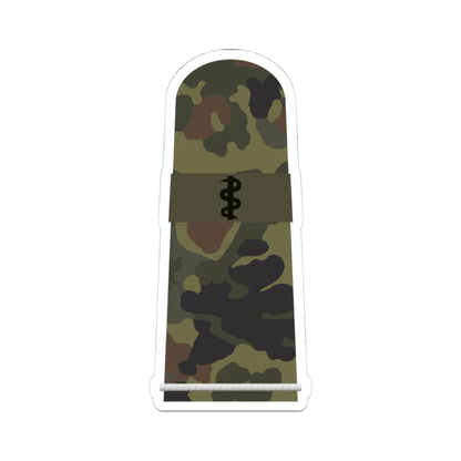 HA OS5 11 Soldat SanOA HM L (Military Rank) STICKER Vinyl Kiss-Cut Decal 4 Inch White - The Sticker Space