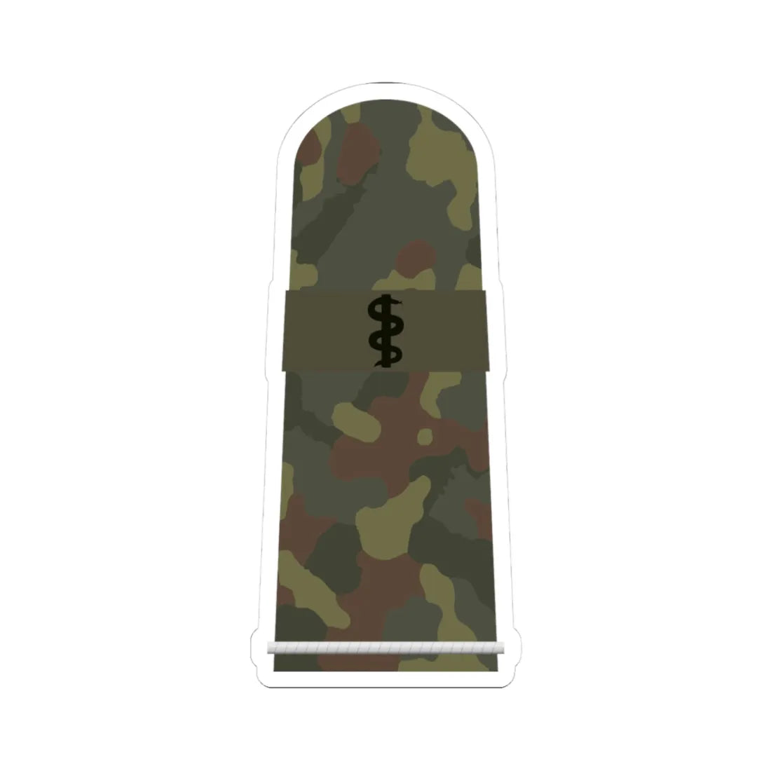 HA OS5 11 Soldat SanOA HM R (Military Rank) STICKER Vinyl Kiss-Cut Decal 3 Inch White - The Sticker Space