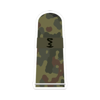 HA OS5 11 Soldat SanOA PH R (Military Rank) STICKER Vinyl Kiss-Cut Decal 3 Inch White - The Sticker Space