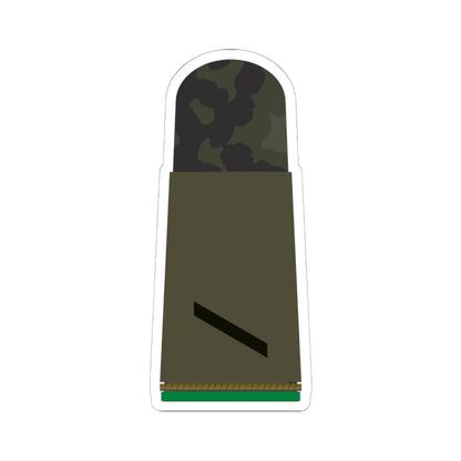 HA OS5 12 Gefreiter FA PzGren R (Germany) (Military Rank) STICKER Vinyl Kiss-Cut Decal 6 Inch White - The Sticker Space