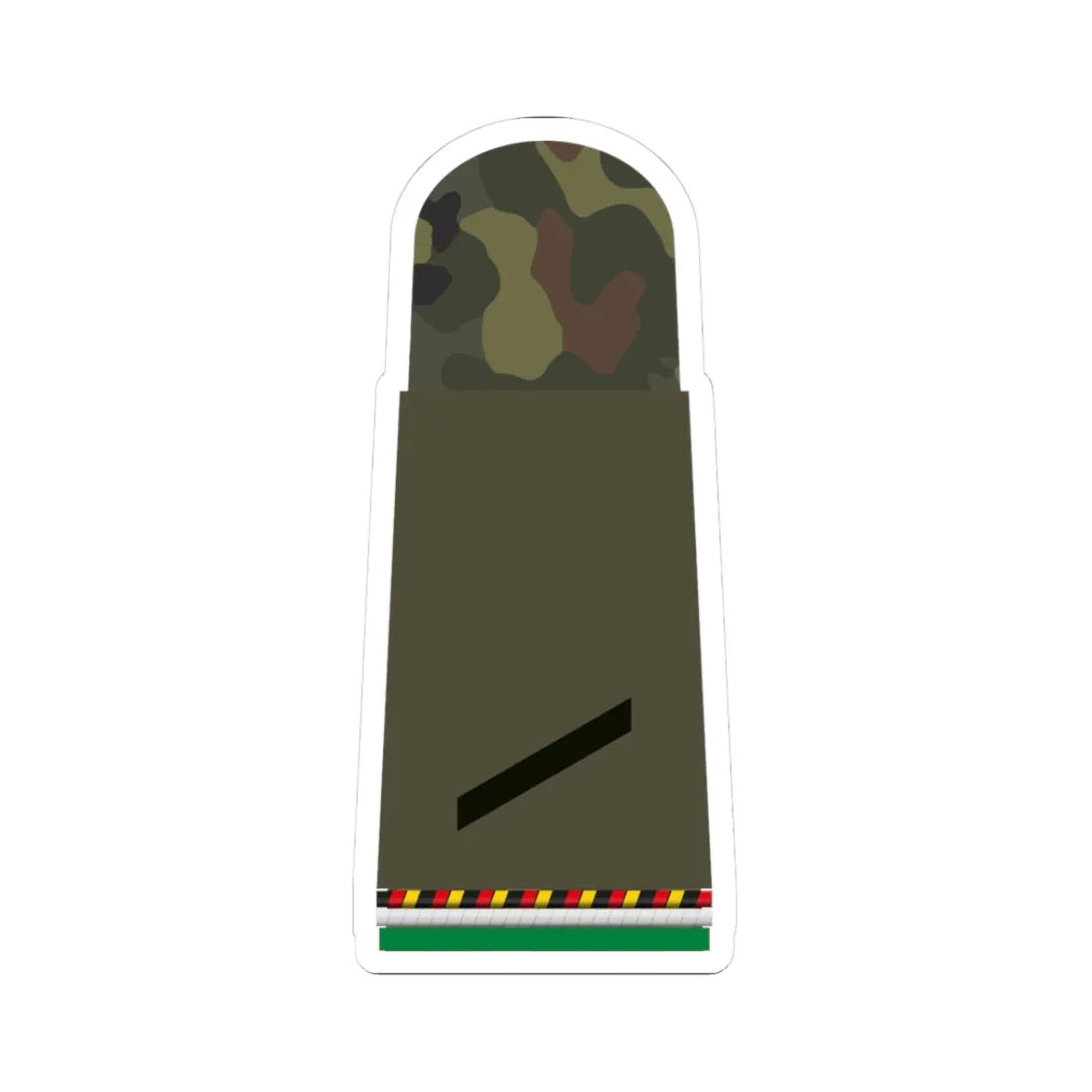 HA OS5 12 Gefreiter ROA PzGren L (Germany) (Military Rank) STICKER Vinyl Kiss-Cut Decal 3 Inch White - The Sticker Space