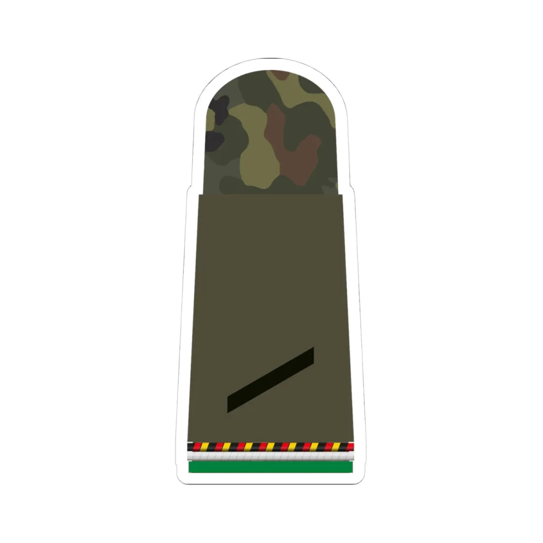 HA OS5 12 Gefreiter ROA PzGren L (Military Rank) STICKER Vinyl Kiss-Cut Decal 4 Inch White - The Sticker Space