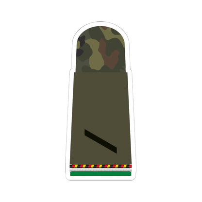 HA OS5 12 Gefreiter ROA PzGren R (Germany) (Military Rank) STICKER Vinyl Kiss-Cut Decal 6 Inch White - The Sticker Space