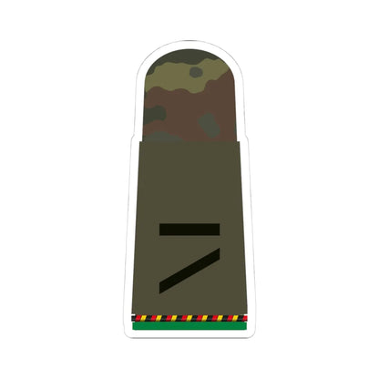 HA OS5 12 Gefreiter RUA PzGren L (Military Rank) STICKER Vinyl Kiss-Cut Decal 4 Inch White - The Sticker Space