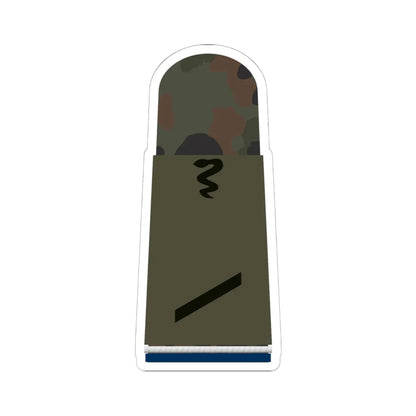 HA OS5 12 Gefreiter SanOA San TMx L (Germany) (Military Rank) STICKER Vinyl Kiss-Cut Decal 6 Inch White - The Sticker Space