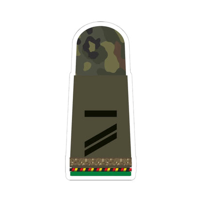 HA OS5 13 Obergefreiter RUA mbL PzGren L (Germany) (Military Rank) STICKER Vinyl Kiss-Cut Decal 6 Inch White - The Sticker Space