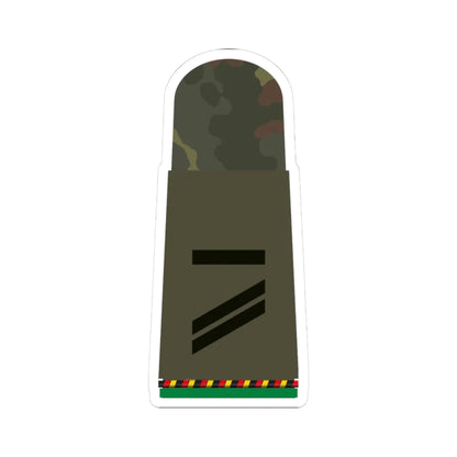HA OS5 13 Obergefreiter RUA PzGren L (Military Rank) STICKER Vinyl Kiss-Cut Decal 3 Inch White - The Sticker Space