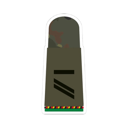 HA OS5 13 Obergefreiter RUA PzGren R (Military Rank) STICKER Vinyl Kiss-Cut Decal 4 Inch White - The Sticker Space